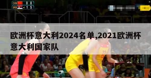 欧洲杯意大利2024名单,2021欧洲杯意大利国家队