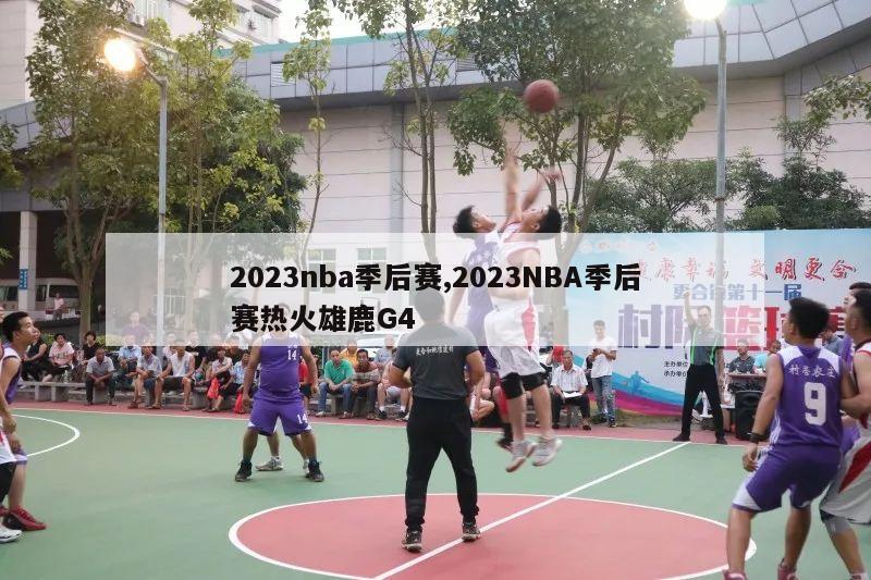 2023nba季后赛,2023NBA季后赛热火雄鹿G4